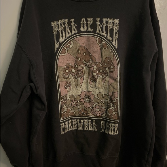 Hollister Black Graphic Sweatshirt - Picture 1 of 1